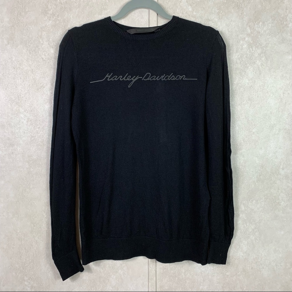 Harley Davidson wool blend thin sweater